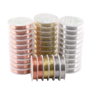 Fil de cuivre plaqué pour la fabrication de bijoux, fournitures artisanales DIY, bobine de 0.3mm de longueur, 100M - Product Image 4
