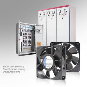 Ventilador Axial de Refrigeración Mecánico de Alta Temperatura ebmpapst 9956 12025 120*120*25mm 230V AC 14W 0.07A 12CM - Product Image 4