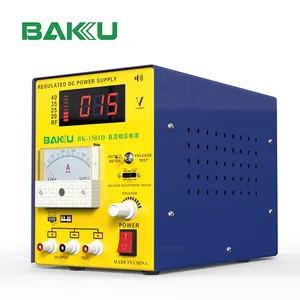 BAKU, venta al por mayor, calidad Superior, bajo precio, fuente de alimentación, BK-1501D para reparar cualquier teléfono móvil