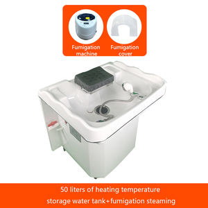 Lavabo portable japonais sans tuyau d'eau pour spa capillaire, massage du cuir chevelu, pour usage en salon avec eau - Product Image 4