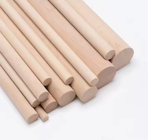 3-60mm dia sồi gỗ tròn chốt gỗ rắn tùy chỉnh gậy gỗ - Product Image 6