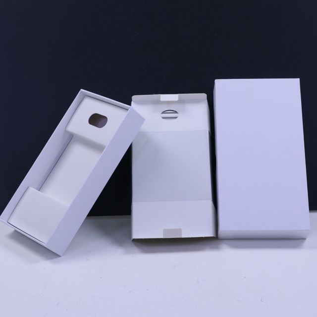 Universal OEM Empty Custom Lip and Base Box Cardboard Package Box Eco Friendly Mobile Phone Packaging Box for Iphone