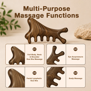 Peine para el Cabello de Madera de Sándalo Ecológico con Diseño de Dientes Profundos en Forma de V para un Cuidado del Cuero Cabelludo Confortable y una Rutina de Belleza Diaria - Product Image 5