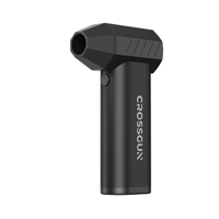 Souffleur électrique sans fil industriel Crossgun Mini Turbo avec moteur sans balais, haute pression de vent, ventilateur portatif pour le nettoyage de voiture