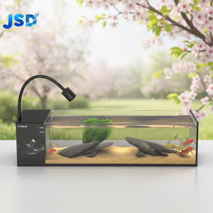 Аквариум JSD Ultra Clear Jinjing Glass 32L с интегрированным фильтром и бесшумным насосом, полный комплект аксессуаров - Product Image 1