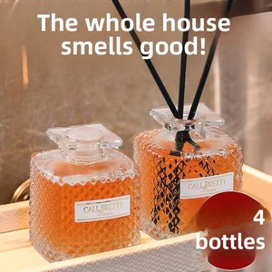 Diffuseur de parfum de pêche blanche pleine <span class=keywords><strong>maison</strong></span> longue durée Solution de bain d'intérieur liquide pour désodorisant de chambre et de <span class=keywords><strong>maison</strong></span> - Product Image 3