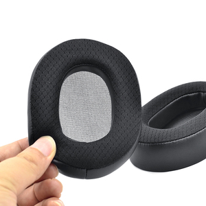 For Plantronics <strong>RIG</strong> 500 Pro Ear Pads Replacement Headphones Memory Foam Cushion True Protein <strong>Leather</strong> Ear Pad - Product Image 4