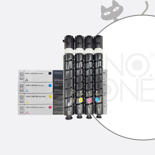 HI-Q NPG83 NPG-83 GPR61 GPR-61 C-EXV58 EXV-58 Toner Cartridge Compatible with Canon C5870i C5860i C5850i C5840i Printers