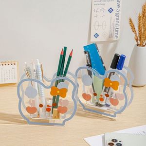 Venta Directa de Fábrica, Portaplumas Acrílico Personalizado en Varios Estilos para Escuela y Oficina - Product Image 4