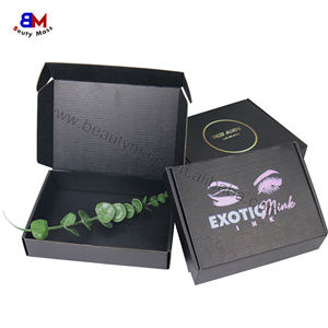 Kotak surat pengiriman pesawat pos desain cetak ramah lingkungan kustom kotak pengiriman kertas karton lipat kemasan kemasan kertas - Product Image 1