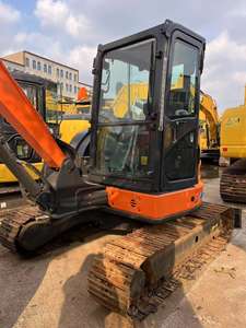 Mini-excavatrice d'occasion Hitachi ZX55 ZX60 ZX70 avec chenilles en caoutchouc à vendre, Hitachi Zx55USR-5A d'occasion - Product Image 6
