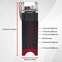 Nouveau kit de module laser haute précision 20W 450nm pour routeur CNC 2 axes, accessoire de mini-graveur, outils de bricolage, tête laser Konmison