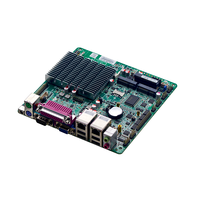 Procesador de cuatro núcleos J1900 integrado, 8 * USB 6 * COM DDR3L VGA + HD + LVDS, la placa base industrial Lvds Mini Itx más barata, 1 unidad