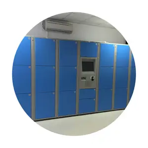 Hot selling smart luggage lockers for railway stations and airport