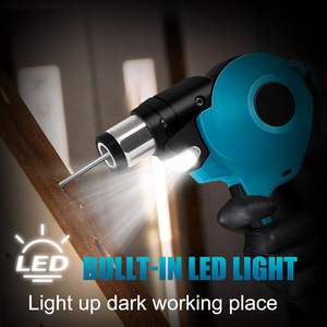 <span class=keywords><strong>Clavadora</strong></span> Neumática Inalámbrica MARS con Punta Magnética, Compatible con Ma-kita 18V, Sin Escobillas, 14000 RPM, Potencia Ajustable de 0-90° para Estructuras - Product Image 6