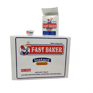 Low Sugar Fast Baker Instant Dry Yeast For Bakery 400g 450g 500g