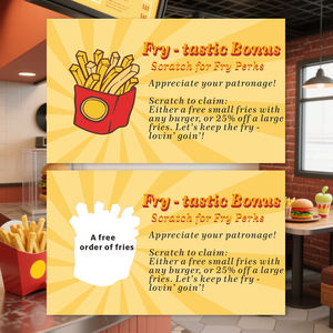 บัตรขูดรางวัลพิมพ์ดิจิทัล ขายส่ง กระดาษขูดลายดึงโชคดี ตัวอย่างดีไซน์ รับรางวัลสำหรับยุโรป - Product Image 4