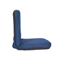 Chaise de sol pliante portable avec chaises de méditation rembourrées inclinables réglables pour les sièges arrière de chaise de stade relaxants