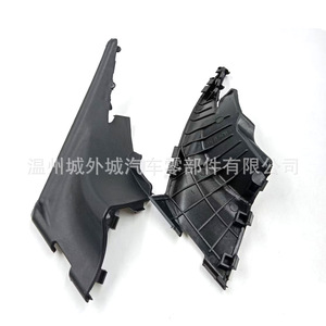 Couvre-aileron latéral de pare-chocs arrière Hyundai Accent 861501E010 861601E010 en ABS, installation par colle ou vis - Product Image 2