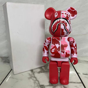 Cao Phiên Bản Bearbrick 400% 28Cm Bạo Động Gấu Trang Trí Di Chuyển Đồ Chơi ABS Hành Động Hình Gấu Hình Đồ Chơi Bearbrick - Product Image 3