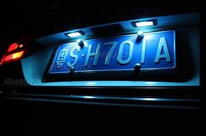 2 Luces LED para Matrícula de Coche, 12V SMD3528, para Audi A4 B8 A5 Q5 S5 TT A1 S4 A6 A7 2008-2013, Sin Errores - Product Image 3