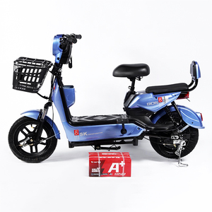 Bicicletta Elettrica da Città 48V 350W con Pneumatici Sottovuoto da 14 Pollici e 2 Posti per Adulti - Product Image 2