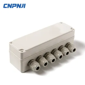 CNPNJI IP65 Outdoor Enclosure Waterproof Plastic Junction Box IP65 Plastic Box Electronic Case Custom Project Boxes