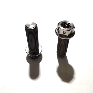 Pernos de Brida de Titanio GR5 M10 Personalizados, Cabeza Hexagonal, Fijaciones para Motocicleta, Herrajes Ligeros para Carreras, OEM - Product Image 4
