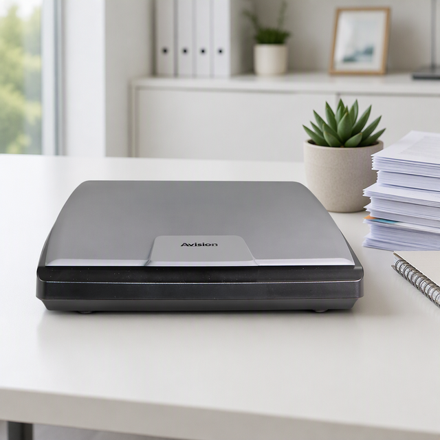 AF25 A4 Flatbed Document Scanner with High-Speed USB 3.0 Supports Fast Scanning in BMP JPG PDF TIFF Formats