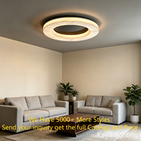 Lampu Plafon LED Batu Bulat Modern Mewah untuk Kamar Tidur, Ruang Makan, Kamar Utama, Ruang Belajar, Perlengkapan Dekorasi Kelas Atas