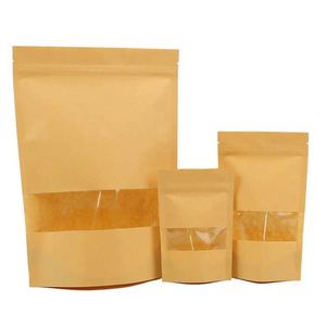 <b>Biodegradable</b> Laminated Stand up Ziplock Kraft <b>Paper</b> Food Packaging Bags for Pizza & Milk - Product Image 3