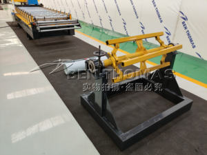 아연 도금 지붕 타일 상자 프로파일 루핑 시트 롤 성형 기계 - Product Image 4