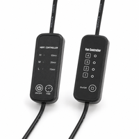 Interrupteur intelligent USB-A DPDT IP54 avec réglage de la chaleur et coussinets chauffants pour la domotique