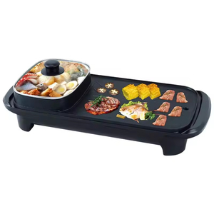 Poêle multifonctionnelle antiadhésive pour barbecue, nouveau modèle, grill électrique, poêle à kebab, barbecue - Product Image 1