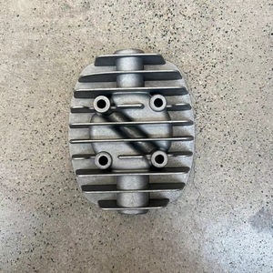 Cabezal de compresor de arado de 1/2 pulgada y 3/8 de salida, cabezal de cilindro pequeño de aluminio fundido a presión para accesorios de bomba de aire - Product Image 2