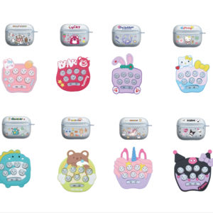 <span class=keywords><strong>Cartoon</strong></span> Tws Oordopjes Met <span class=keywords><strong>Cartoon</strong></span> Siliconen Beschermhoes Met Decompressie Gameconsole Voor Kinderen Cadeau Hoofdtelefoon Draadloos - Product Image 2