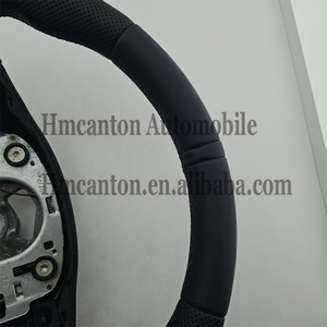 Volant de direction en cuir lisse perforé M Performance personnalisé pour BMW E90 E92 E93 - Product Image 4