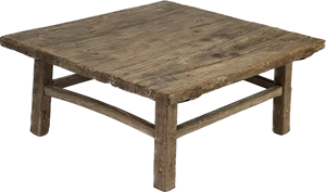 Wooden Coffee <b>Table</b> Modern Minimalist Center <b>Table</b> for Living Room Elegant Home Accent - Product Image 2