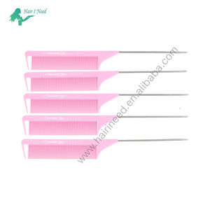 Logo personalizzato in plastica da barbiere <span class=keywords><strong>pettine</strong></span> taglio <span class=keywords><strong>capelli</strong></span> <span class=keywords><strong>pettine</strong></span> professionale intrecciatura in fibra di carbonio spilla coda <span class=keywords><strong>pettine</strong></span> - Product Image 2