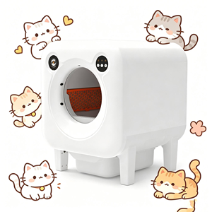 กระบะทรายแมวอัจฉริยะขายดีที่สุด ควบคุมกลิ่นได้ดี ทำความสะอาดตัวเองได้ - Product Image 1