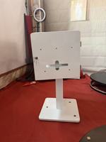 Support d'imprimante en métal blanc sur pied compatible avec les imprimantes HiTi 525 et Citizen CY-02 RX1