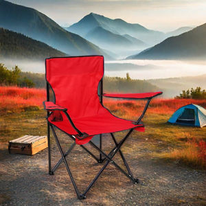 <span class=keywords><strong>เก้าอี้</strong></span>พับได้สำหรับตกปลาปิกนิกกลางแจ้งแบบพกพาน้ำหนักเบาพับได้<span class=keywords><strong>เก้าอี้</strong></span>ตั้งแคมป์ชายหาดทำจากโลหะ - Product Image 2