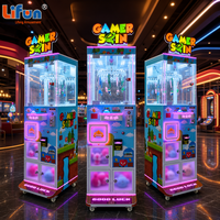 LIFUN Gamer Spin 30 Clips Machine de jeu à monnayeur pour la distribution de cadeaux, pour centre commercial, enfants, en métal, garantie 1 an