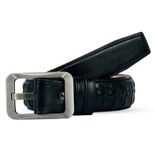 Ceinture en cuir large personnalisée, nouvelle collection, en cuir de vachette véritable, style entièrement personnalisé, pour le bureau, et service OEM - Product Image 5