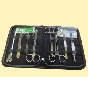 Kit de fórceps de acero inoxidable Manual de microcirugía Instrumentos quirúrgicos básicos para fuente de alimentación de laceración de sutura - Product Image 4