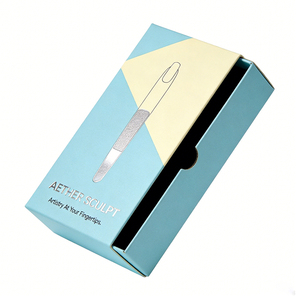 Boîte de rangement robuste et fiable en <span class=keywords><strong>carton</strong></span> pour <span class=keywords><strong>lime</strong></span> à ongles, structure sécurisée, améliore l'affichage, pour l'entretien quotidien, boîte de produit personnelle robuste - Product Image 3