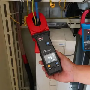 Testeur de résistance de terre à pince UNI-T UT272+/UT273+/UT275+ et mesureur de courant de fuite à la terre pour systèmes électriques - Product Image 2