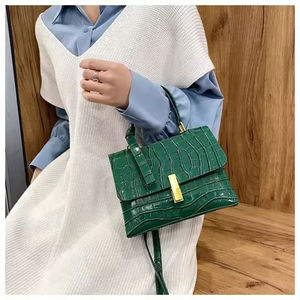 Sacs à main en cuir pour femmes de luxe, petits sacs à bandoulière, type de fermeture ouverte, avec doublure en polyester, sacs à main pour femmes - Product Image 2