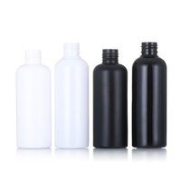 Bouteille Cosmétique Vide en PET Transparent avec Pompe Vaporisateur pour Lotion et Shampoing, Capacités 100ml 250ml 300ml 500ml