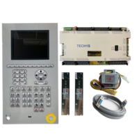 Sistema de Control TECH1S + HMI Q8M de Techmation, Nuevo y Original, PLC TECH1H para Máquina de Moldeo por Inyección